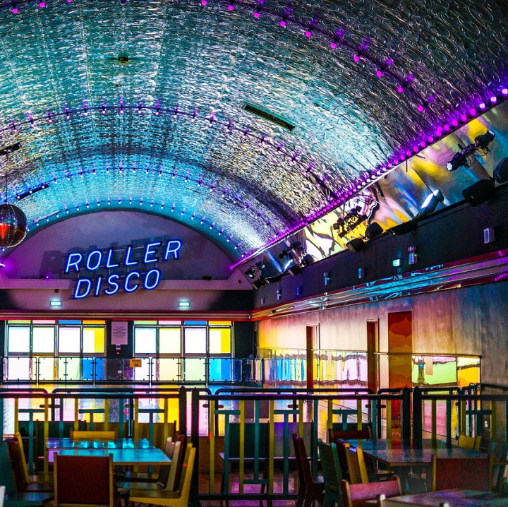 lottery balls neon blue